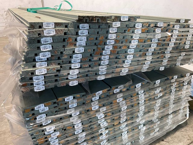 Vuren rhombusprofielplank triple 300x14,5x2,2 cm (75x) - afbeelding 3 van  7