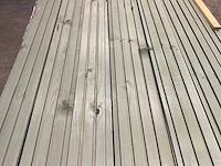 Vuren rhombusprofielplank triple 400x14,5x2,2 cm (51x) - afbeelding 2 van  7