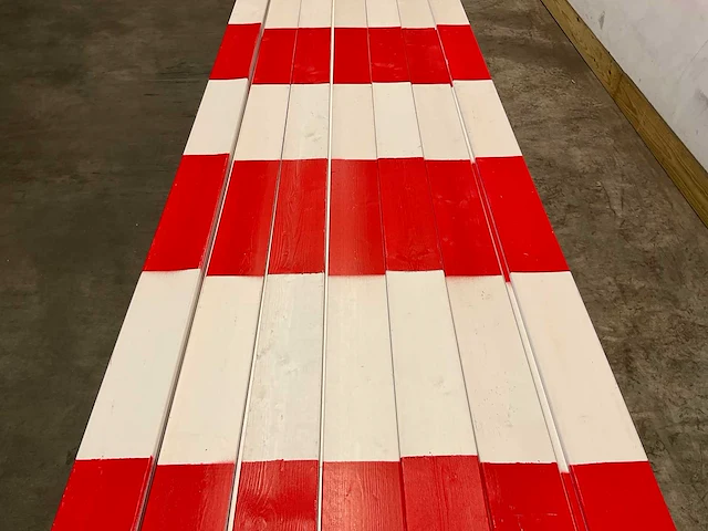 Vuren schrikplank geschaafd 480x14,5x1,8 cm (83x) - afbeelding 3 van  6