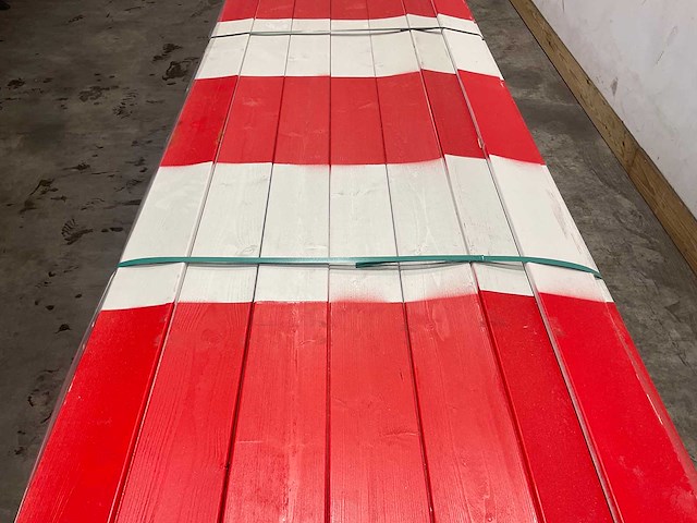 Vuren schrikplank geschaafd 510x15x2 cm (76x) - afbeelding 3 van  6