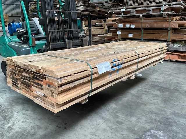 Vuren steigerplank 400x2,4x20 cm (120x) - afbeelding 1 van  8