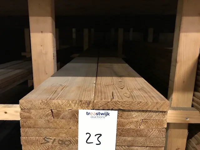 Vuren thermisch behandeld (12x) - afbeelding 2 van  2