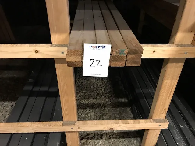 Vuren thermisch behandeld (15x) - afbeelding 1 van  2