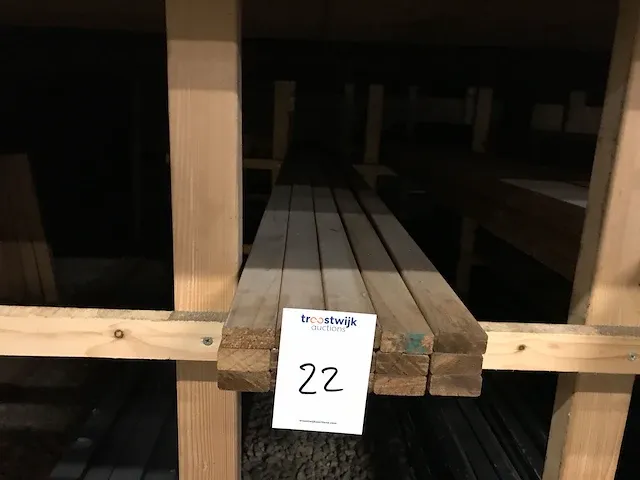 Vuren thermisch behandeld (15x) - afbeelding 2 van  2
