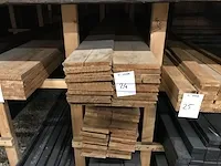 Vuren thermisch behandeld rhombus (20x) - afbeelding 1 van  2