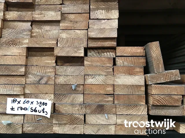 Vuren thermisch behandeld - afbeelding 2 van  2