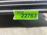 Vuren triple rhombus plank zwart geïmpregneerd 300x12,5x1,8 cm (18x) - afbeelding 6 van  6