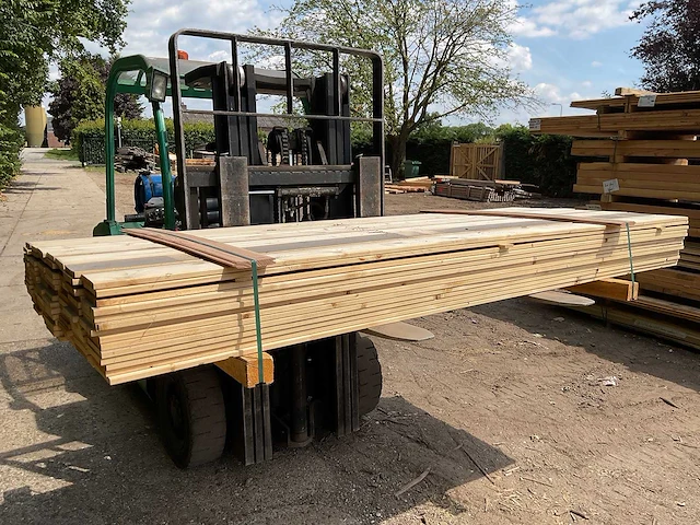 Vuren tuinplank 250x14x1,6 cm (103x) - afbeelding 2 van  4
