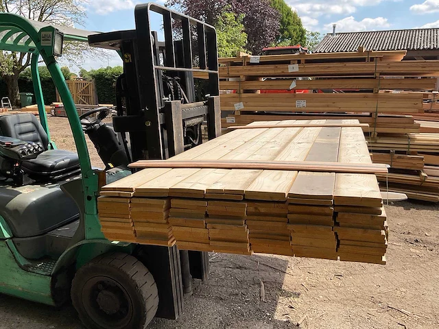 Vuren tuinplank 250x14x1,6 cm (103x) - afbeelding 3 van  4