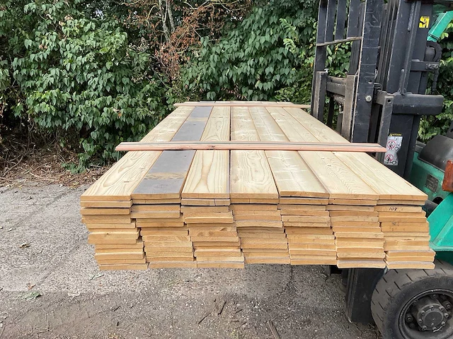 Vuren tuinplank 250x14x1,6 cm (103x) - afbeelding 4 van  4