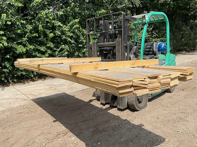 Vuren tuinplank 350x14x1,6 cm (52x) - afbeelding 1 van  4
