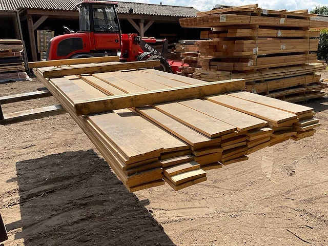 Vuren tuinplank 350x14x1,6 cm (52x) - afbeelding 4 van  4