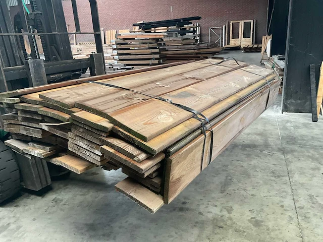 Vuren tuinplank geïmpregneerd 180x20x1,8 cm (65x) - afbeelding 4 van  6