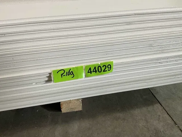 Vuren tuinplank wit 420x19,2x1,8 cm (10x) - afbeelding 5 van  5