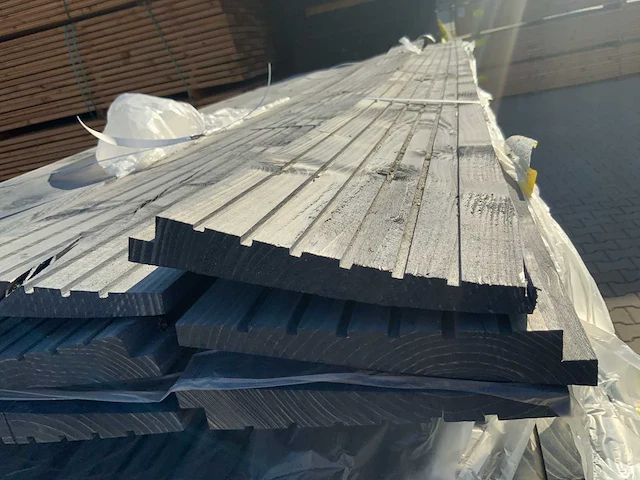 Vuren zweeds rabat 3000x195x14/28mm (96x) - afbeelding 2 van  8