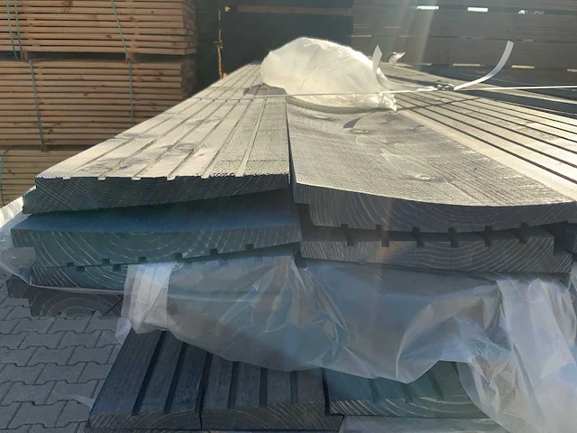 Vuren zweeds rabat 3000x195x14/28mm (96x) - afbeelding 3 van  8