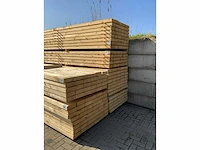 Vurenhouten balk (40x) - afbeelding 2 van  2