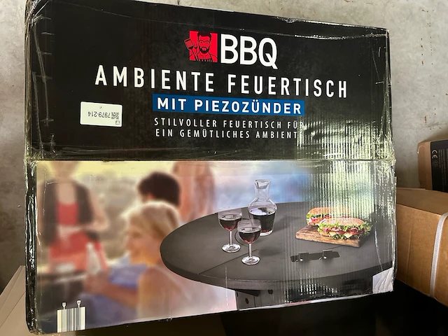 Vuurtafel bbq - afbeelding 1 van  4