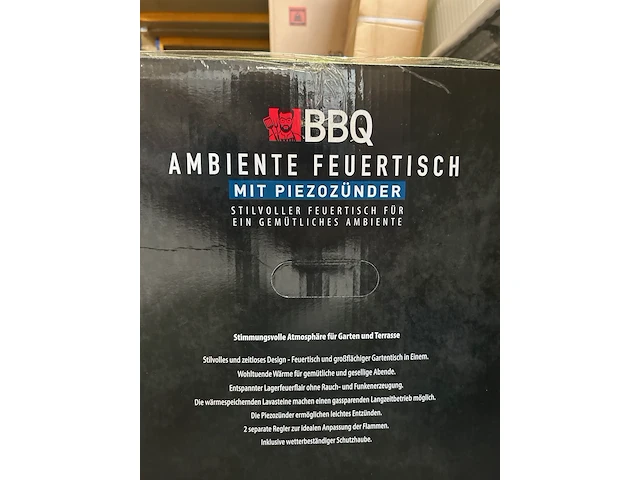 Vuurtafel bbq - afbeelding 2 van  4