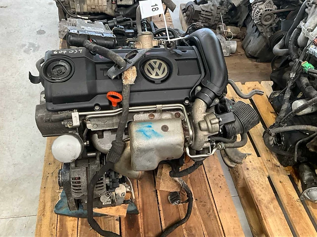 Vw 1.4l turbo cax motor - afbeelding 6 van  7