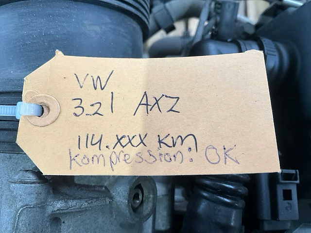Vw 3.2l axz motor - afbeelding 7 van  7