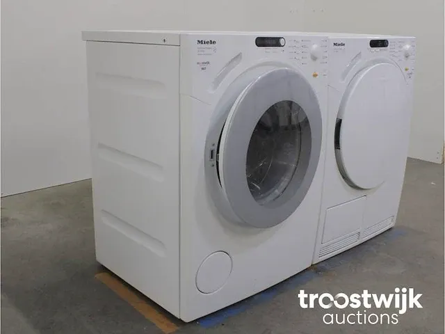 W 1712 softcare system wasmachine & miele t 7744 c softcare system droger - afbeelding 4 van  8