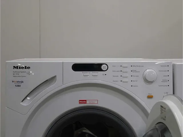 W 1712 softcare system wasmachine & miele t 7950 wp ecocomfort droger - afbeelding 3 van  8