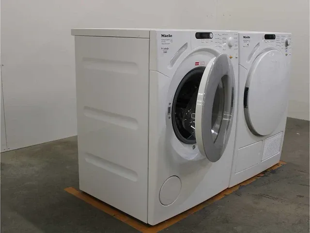 W 1712 softcare system wasmachine & miele t 7950 wp ecocomfort droger - afbeelding 4 van  8