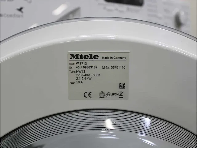 W 1712 softcare system wasmachine & miele t 7950 wp ecocomfort droger - afbeelding 5 van  8