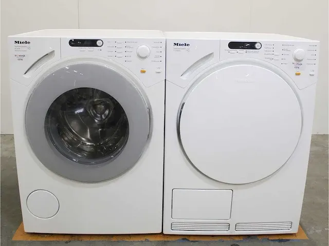 W 1713 softcare system wasmachine & miele t 7744 c softcare system droger - afbeelding 1 van  8