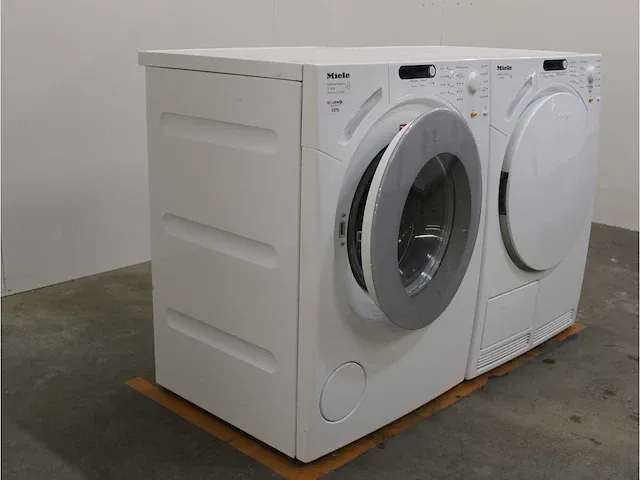 W 1713 softcare system wasmachine & miele t 7744 c softcare system droger - afbeelding 4 van  8
