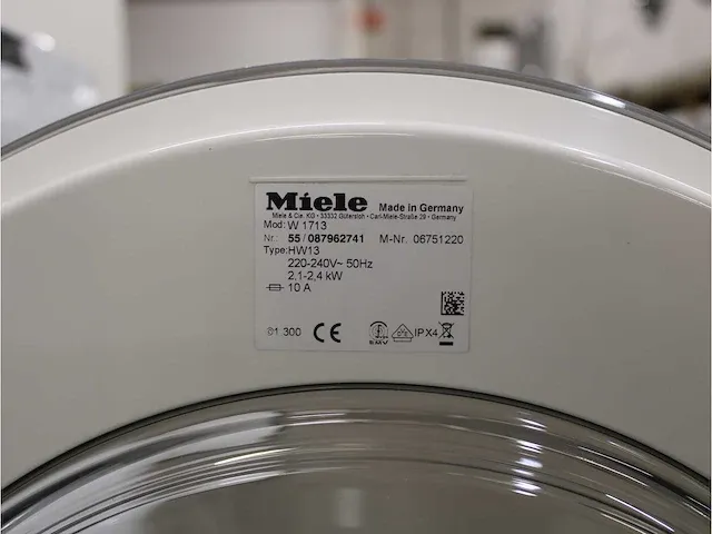 W 1713 softcare system wasmachine & miele t 7744 c softcare system droger - afbeelding 5 van  8