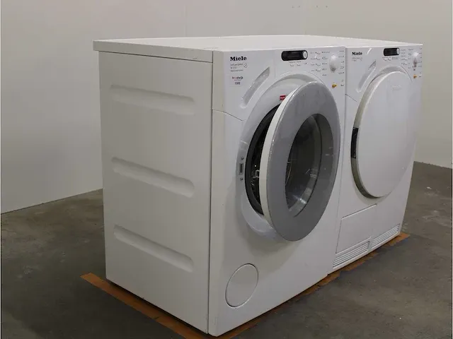 W 1713 softcare system wasmachine & miele t 7744 c softcare system droger - afbeelding 4 van  8