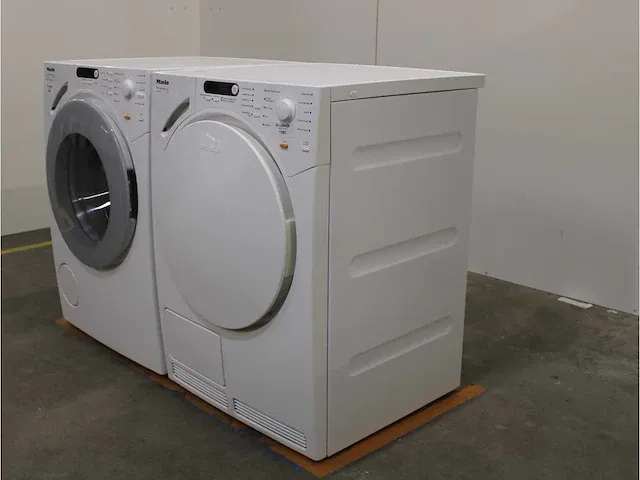 W 1713 softcare system wasmachine & miele t 7744 c softcare system droger - afbeelding 7 van  8