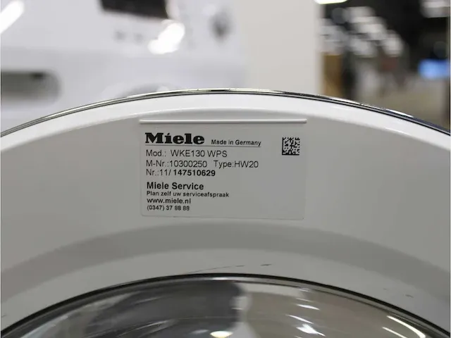 W 1713 softcare system wasmachine & miele t 7744 c softcare system droger - afbeelding 5 van  8