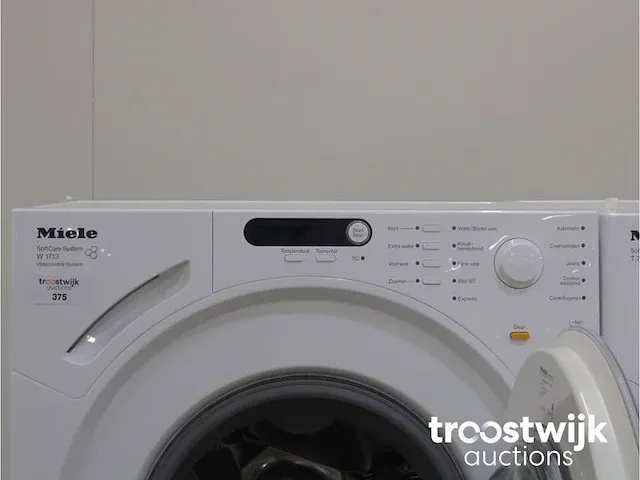 W 1713 softcare system wasmachine & miele t 7744 c softcare system droger - afbeelding 3 van  8
