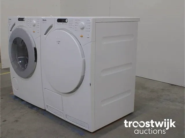 W 1713 softcare system wasmachine & miele t 7744 c softcare system droger - afbeelding 7 van  8
