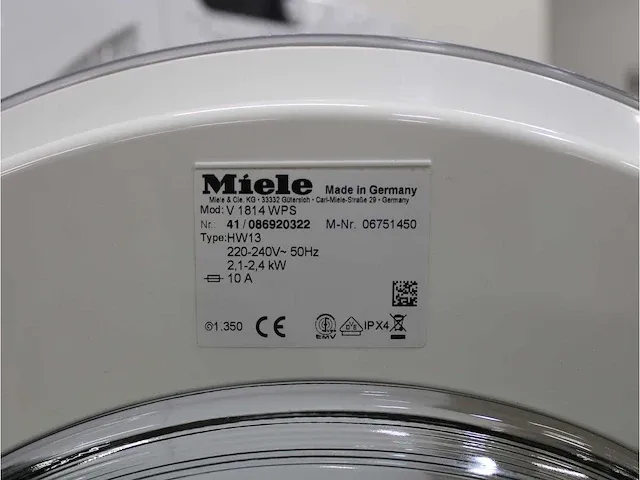 W 1714 softcare system wasmachine & miele t 7744 c softcare system droger - afbeelding 5 van  8