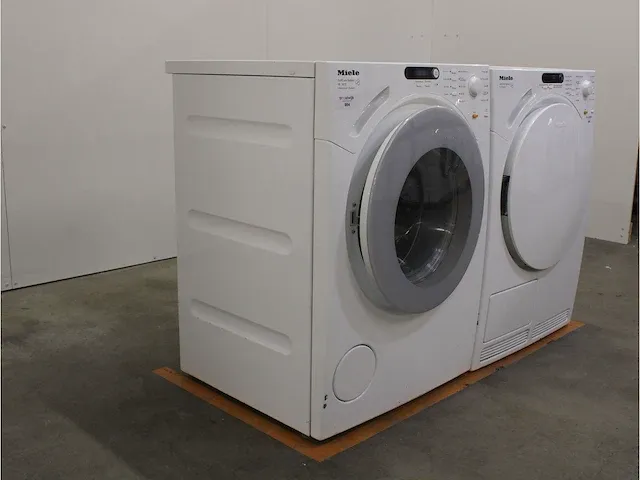 W 1812 softcare system wasmachine & miele t 7744 c softcare system droger - afbeelding 4 van  8