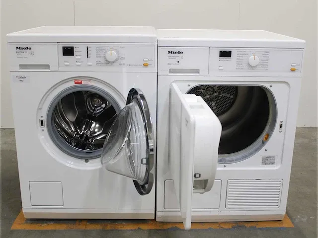 W 3164 edition 111 wasmachine & miele t 8164 wp softcare system ecocomfort droger - afbeelding 2 van  8