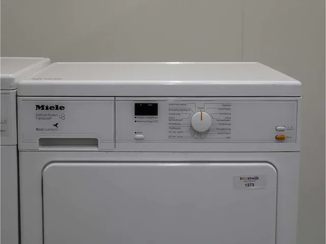W 3164 edition 111 wasmachine & miele t 8164 wp softcare system ecocomfort droger - afbeelding 6 van  8
