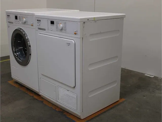 W 3164 edition 111 wasmachine & miele t 8164 wp softcare system ecocomfort droger - afbeelding 7 van  8