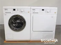 W 3164 edition 111 wasmachine & miele t 8164 wp softcare system ecocomfort droger - afbeelding 1 van  8