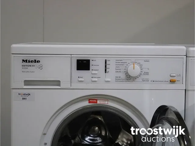 W 3164 edition 111 wasmachine & miele t 8164 wp softcare system ecocomfort droger - afbeelding 3 van  8