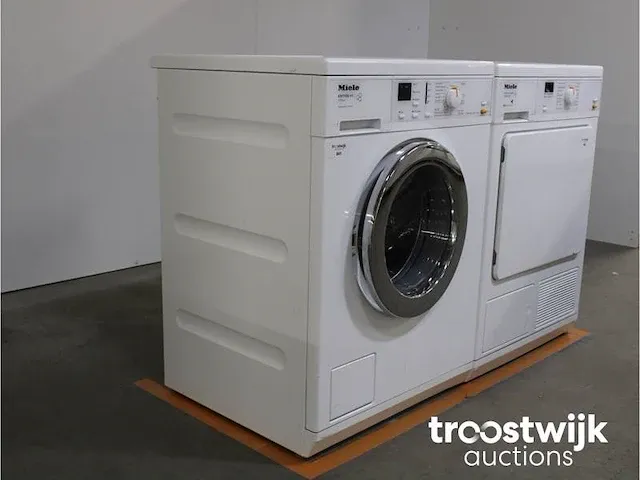 W 3164 edition 111 wasmachine & miele t 8164 wp softcare system ecocomfort droger - afbeelding 4 van  8
