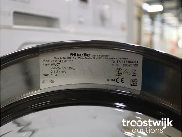 W 3164 edition 111 wasmachine & miele t 8164 wp softcare system ecocomfort droger - afbeelding 5 van  8