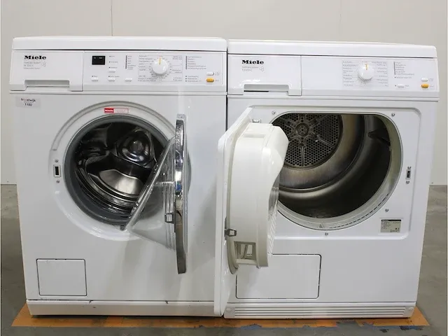 W 3203 softcare system wasmachine & miele t 8400 c softcare system droger - afbeelding 2 van  8