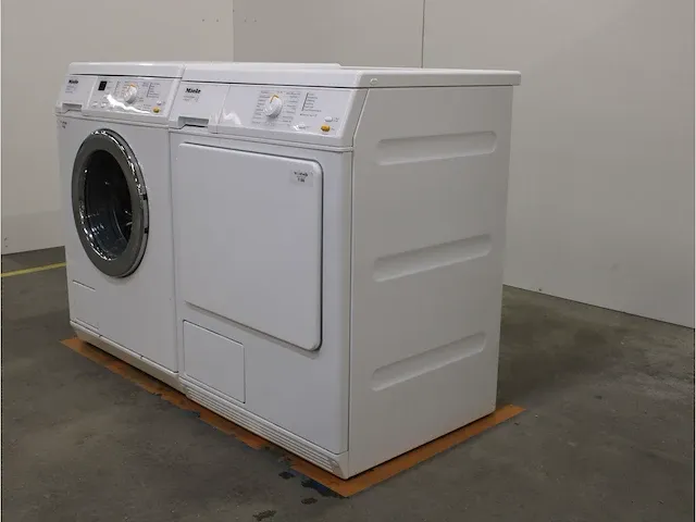 W 3203 softcare system wasmachine & miele t 8400 c softcare system droger - afbeelding 7 van  8