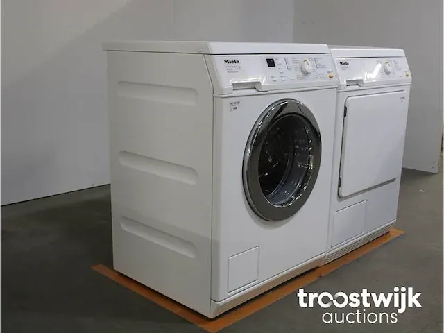 W 3203 softcare system wasmachine & miele t 8403 c softcare system droger - afbeelding 4 van  8