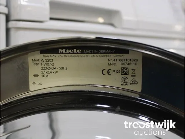 W 3203 softcare system wasmachine & miele t 8403 c softcare system droger - afbeelding 5 van  8